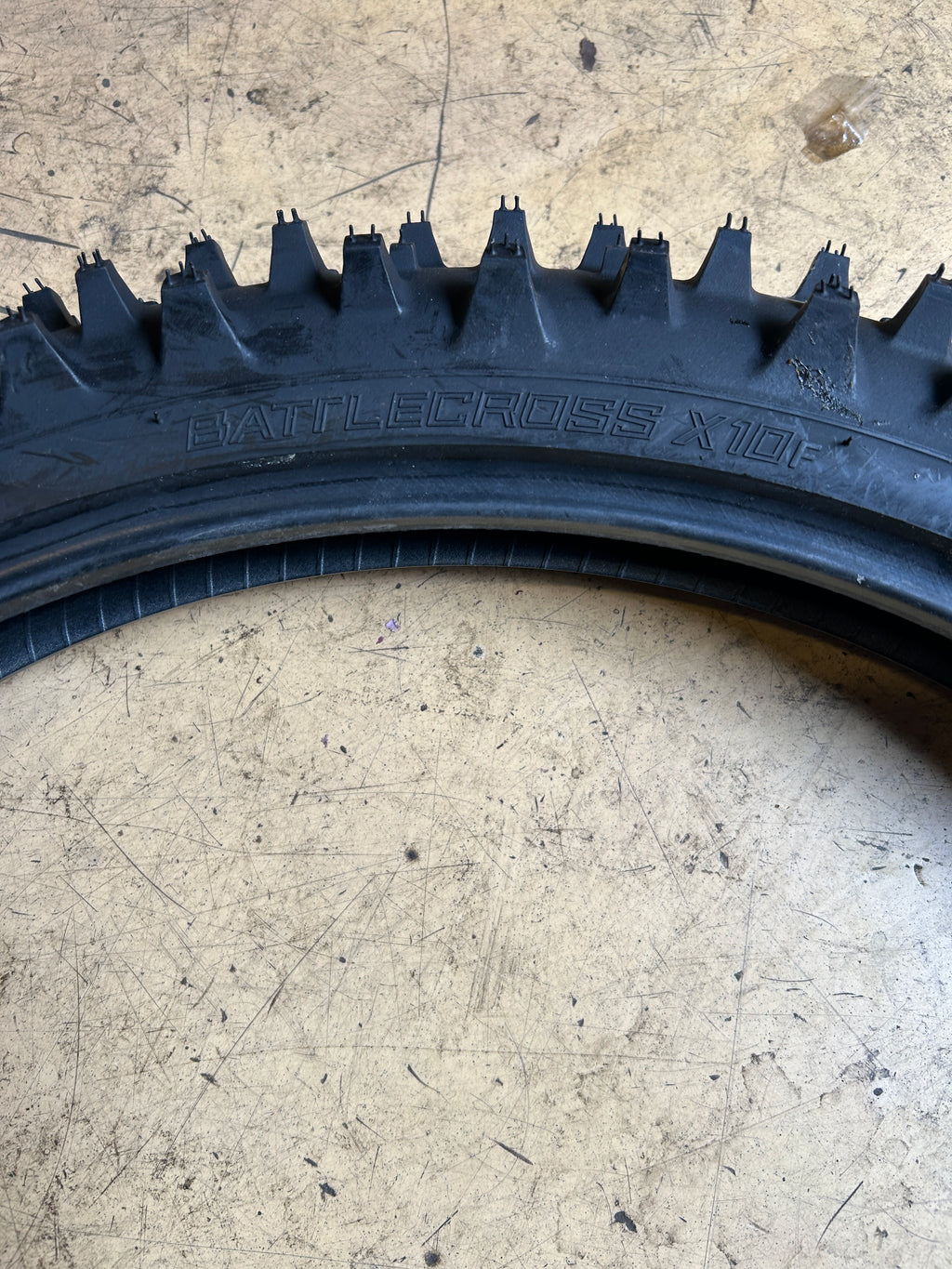 BRIDGESTONE BATTLECROSS X10F BSW  80 100 21 51M FRONT MOTORCYCLE TIRE 7209