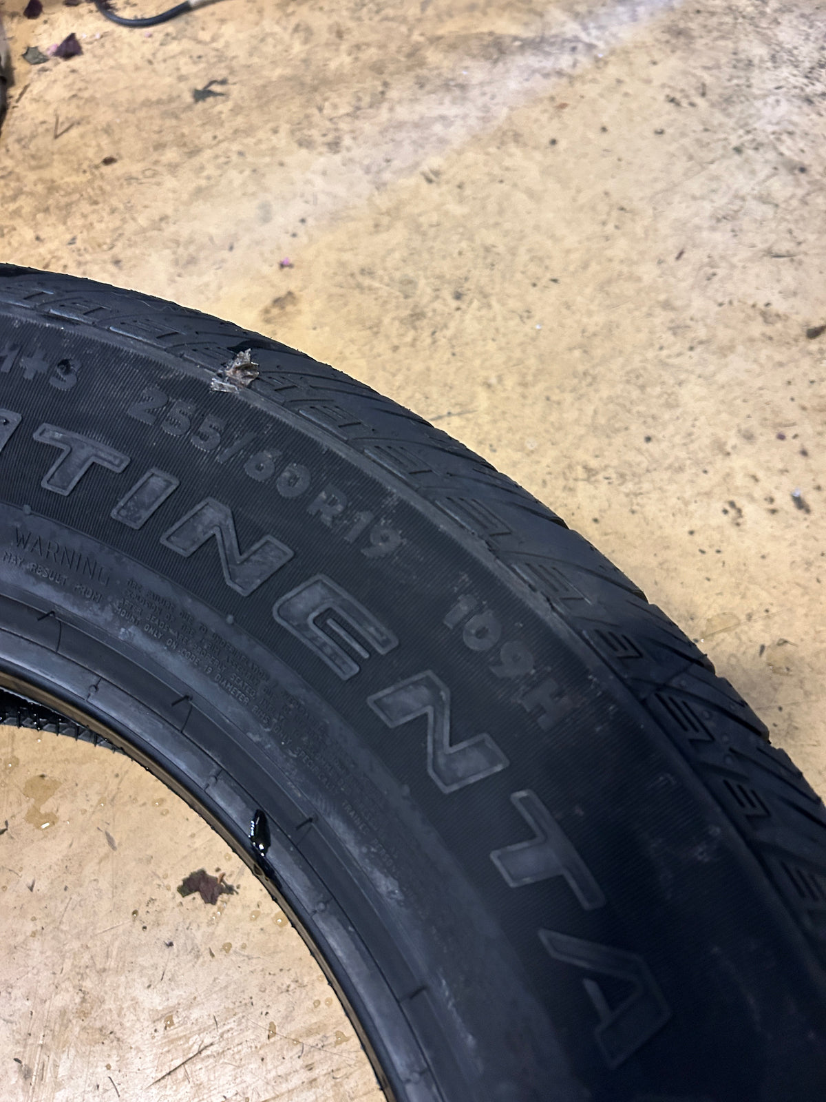CONTINENTAL CROSSCONTACT LX SPORT P 255 60 19 109H ALL SEASON TIRE 03547200000