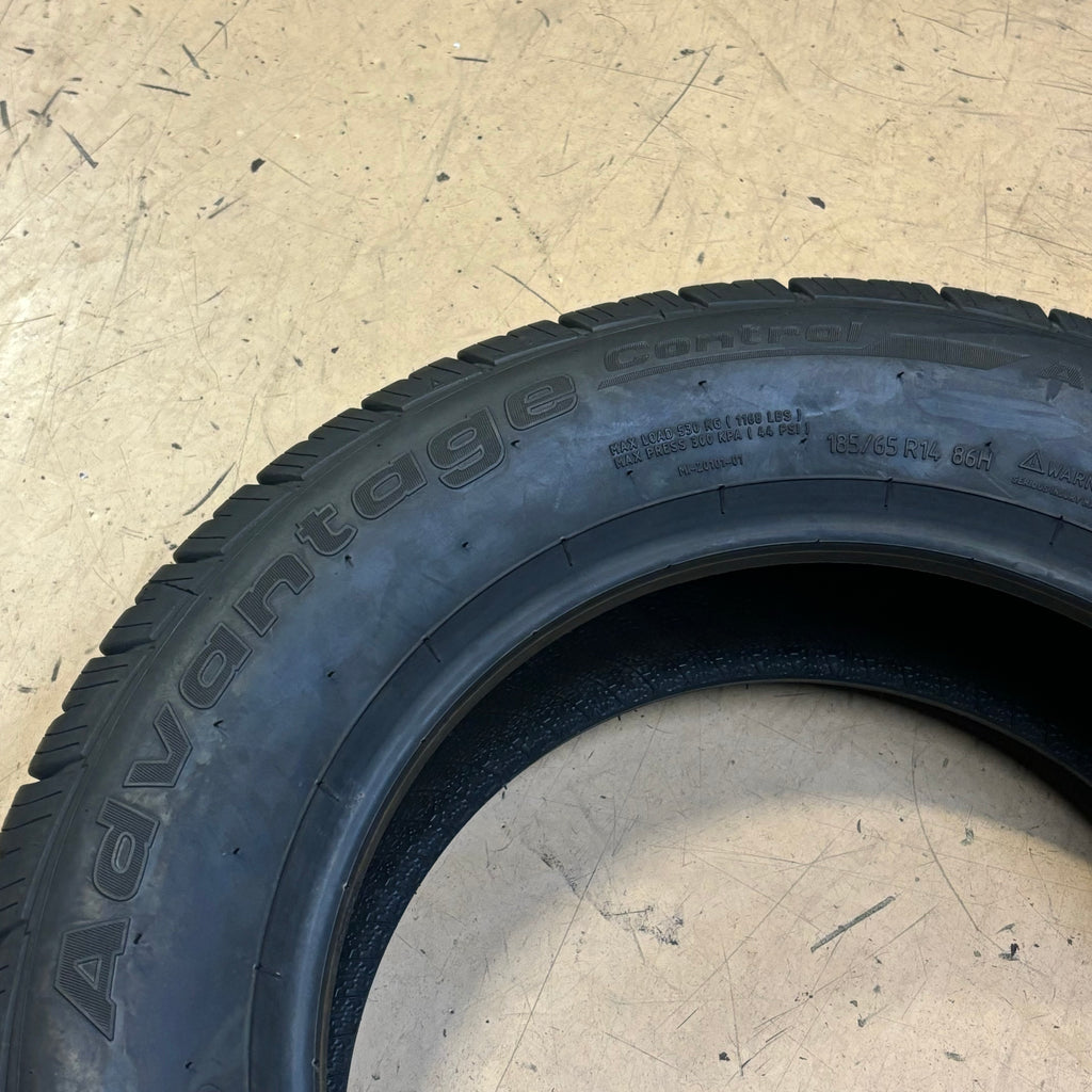 BFGOODRICH ADVANTAGE CONTROL P 185 65 14 86H SL ALL SEASON TIRE 06015