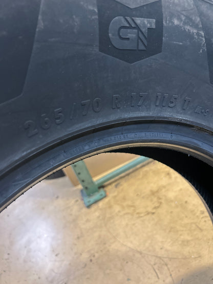 GENERAL GRABBER H/T BSW P 265 70 17 115T HIGHWAY TIRE 04493570000