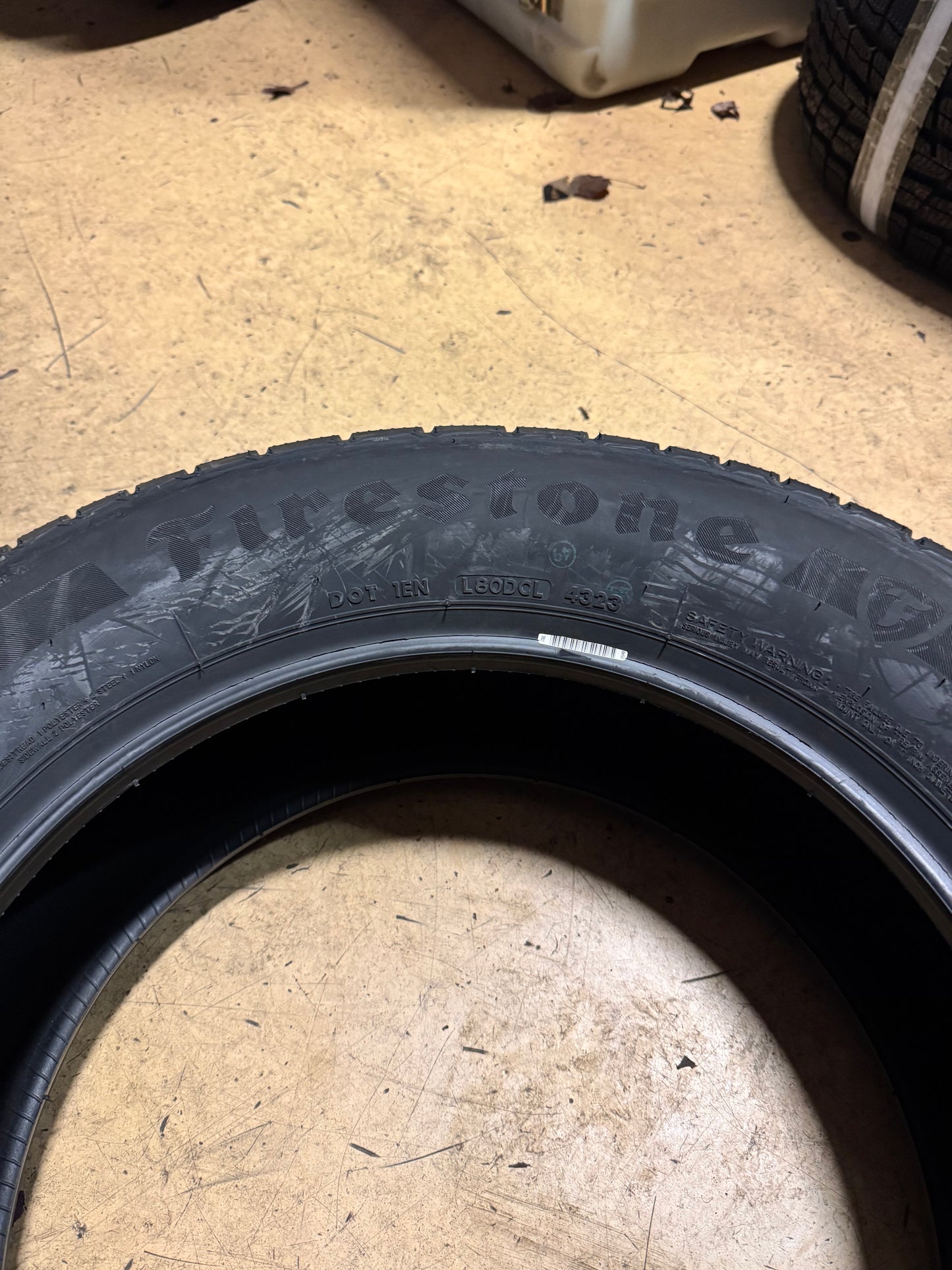 FIRESTONE WEATHERGRIP BSW P 235 65 17 104H ALL WEATHER TIRE 011548