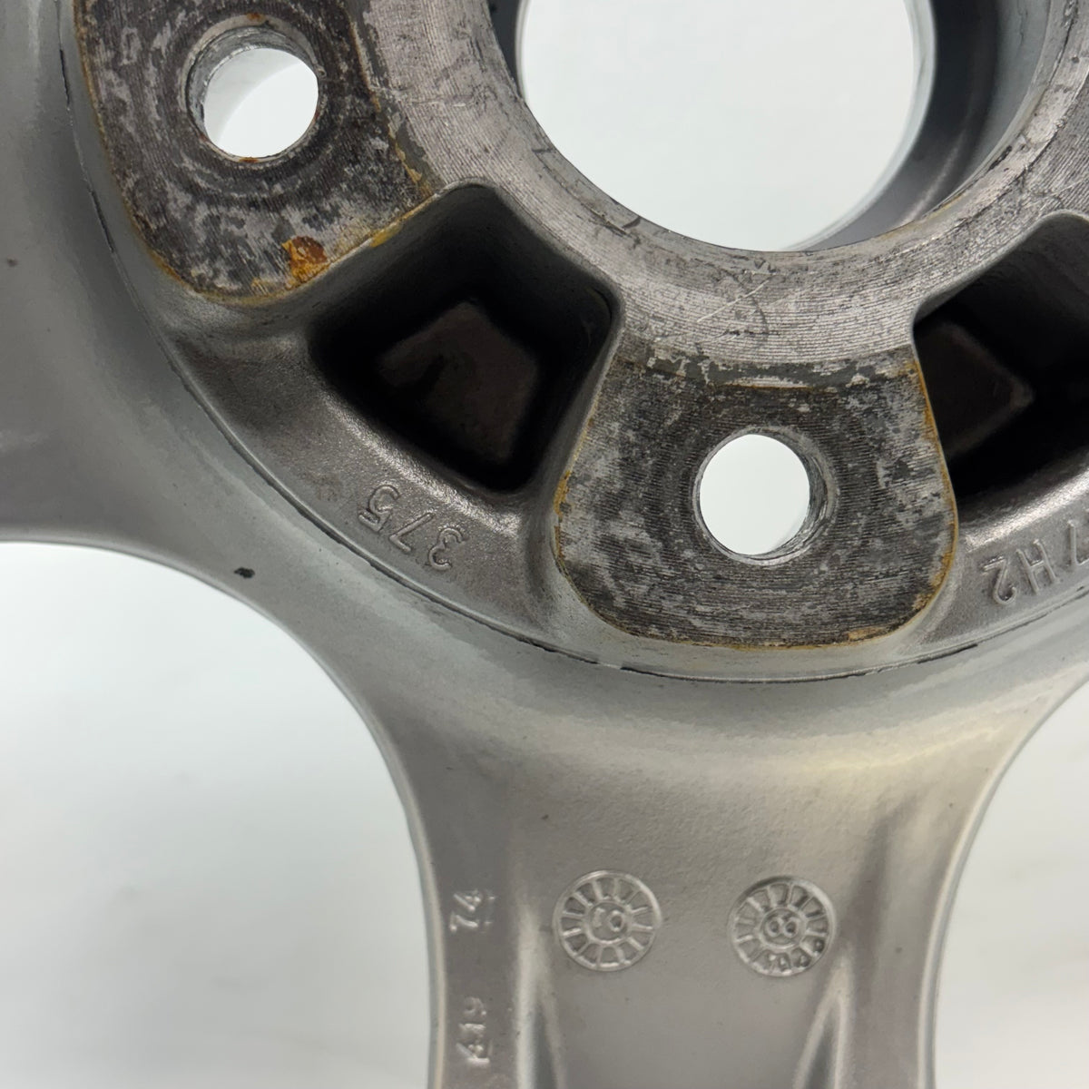 USED CUP 1 STYLE STAGGERED WHEELS FOR PORSCHE R:17X9 ET47 F: 17X7.5 ET52 MADE IN ITALY