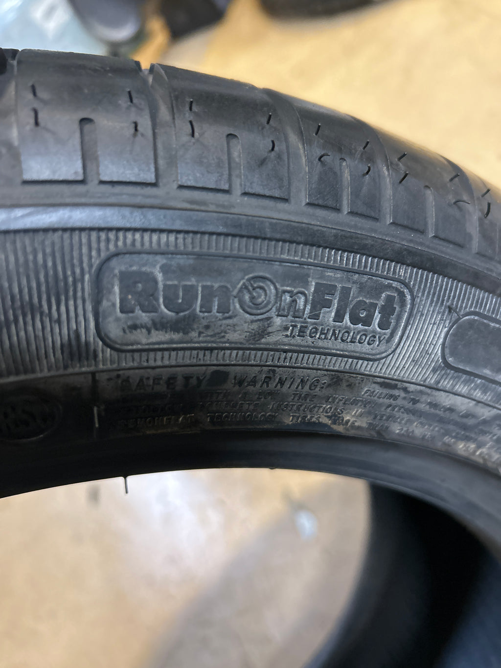 NOS 2 GOODYEAR EAGLE NCT5* BMW RSC RUNFLAT P245 45 17 95Y SL TIRE 797638271