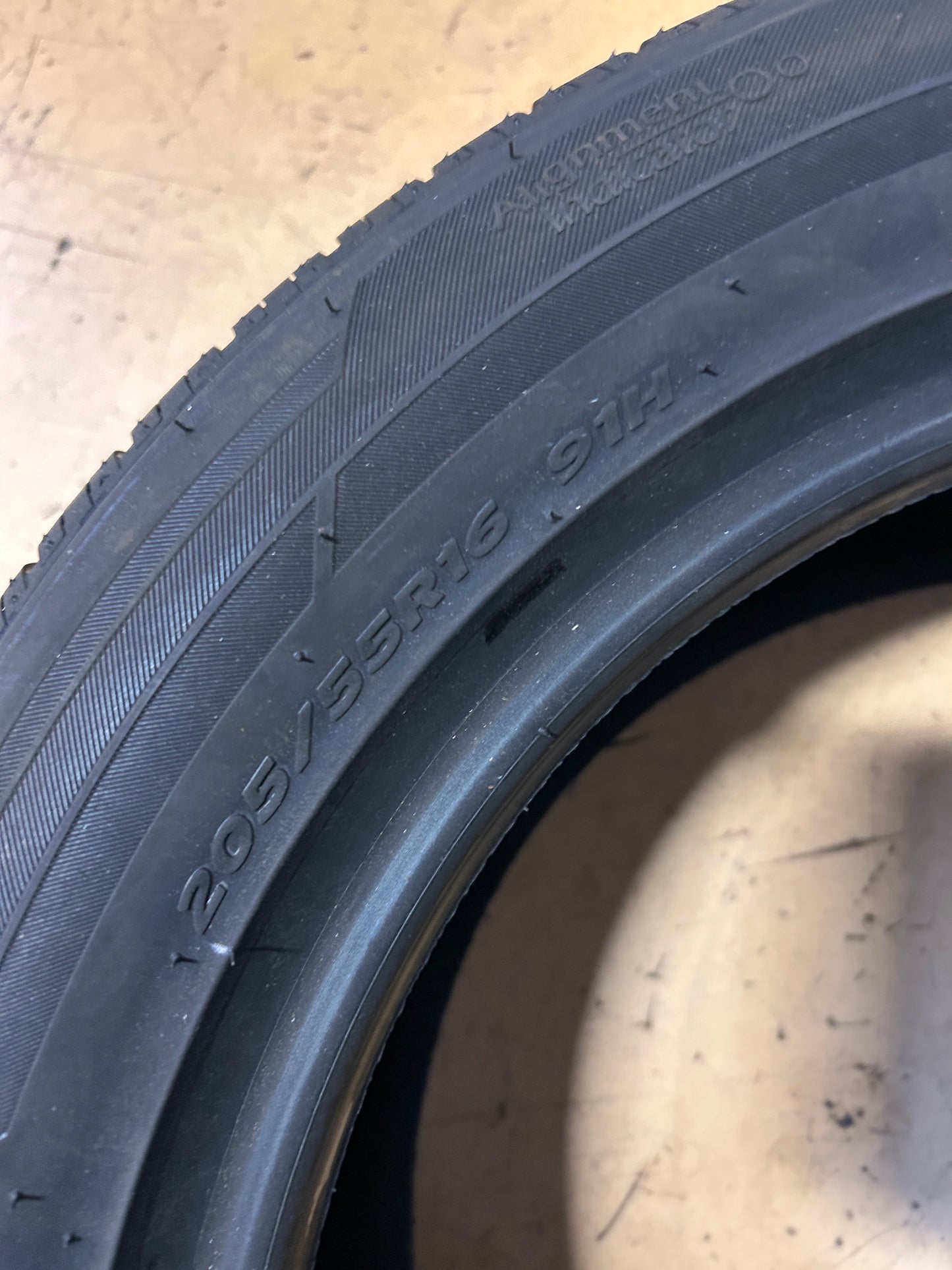 HANKOOK KINERGY ST BSW P 205 55 16 91H SL ALL SEASON TIRE 1021503