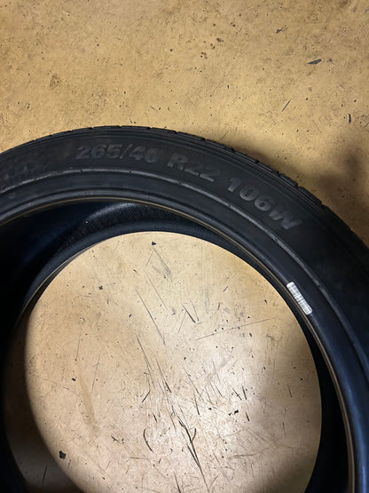 KUMHO CRUGEN HP71 BSW P 265 40 22 106W XL ALL SEASON TIRE 2263823