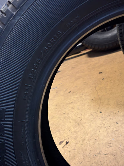 NEW OLD STOCK GOODYEAR WRANGLER SR-A BSW P 265 60 18 109T SL ALL SEASON TIRE 183558436