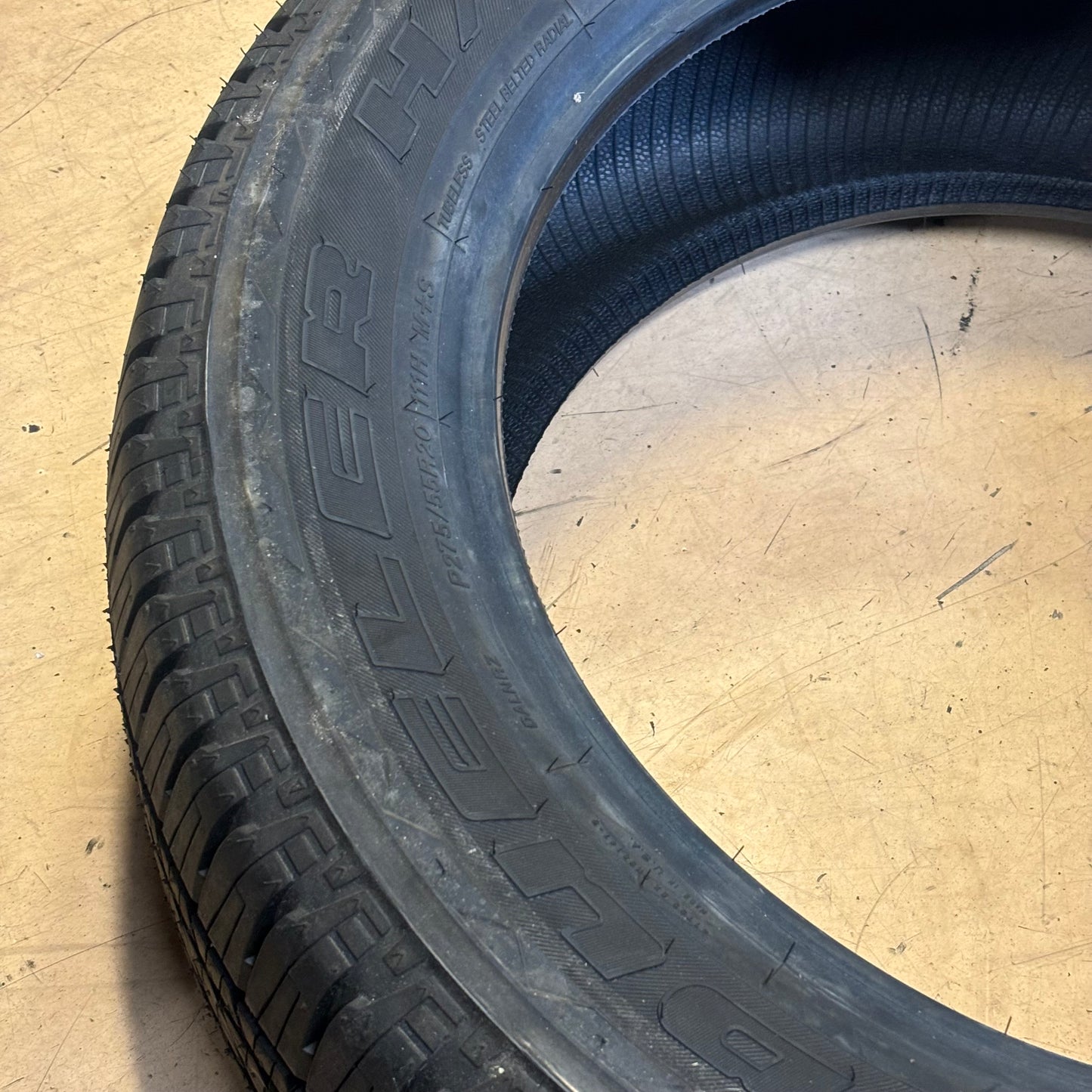 BRIDGESTONE DUELER HL ALENZA BSW P 275 55 20 111H SL ALL SEASON TIRE 058574