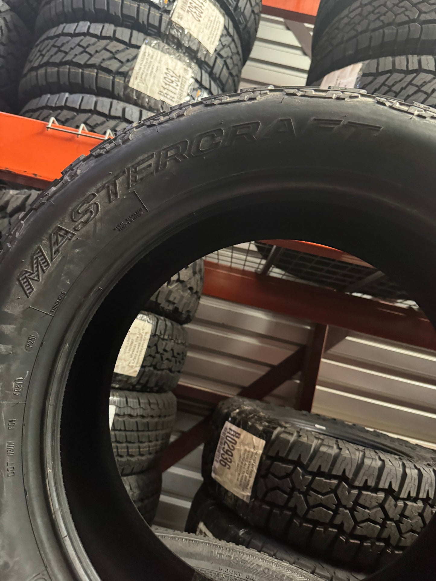 NOS MASTERCRAFT COURSER AXT2 BSW P 265 50 20 107T ALL TERRAIN TIRE 177013007