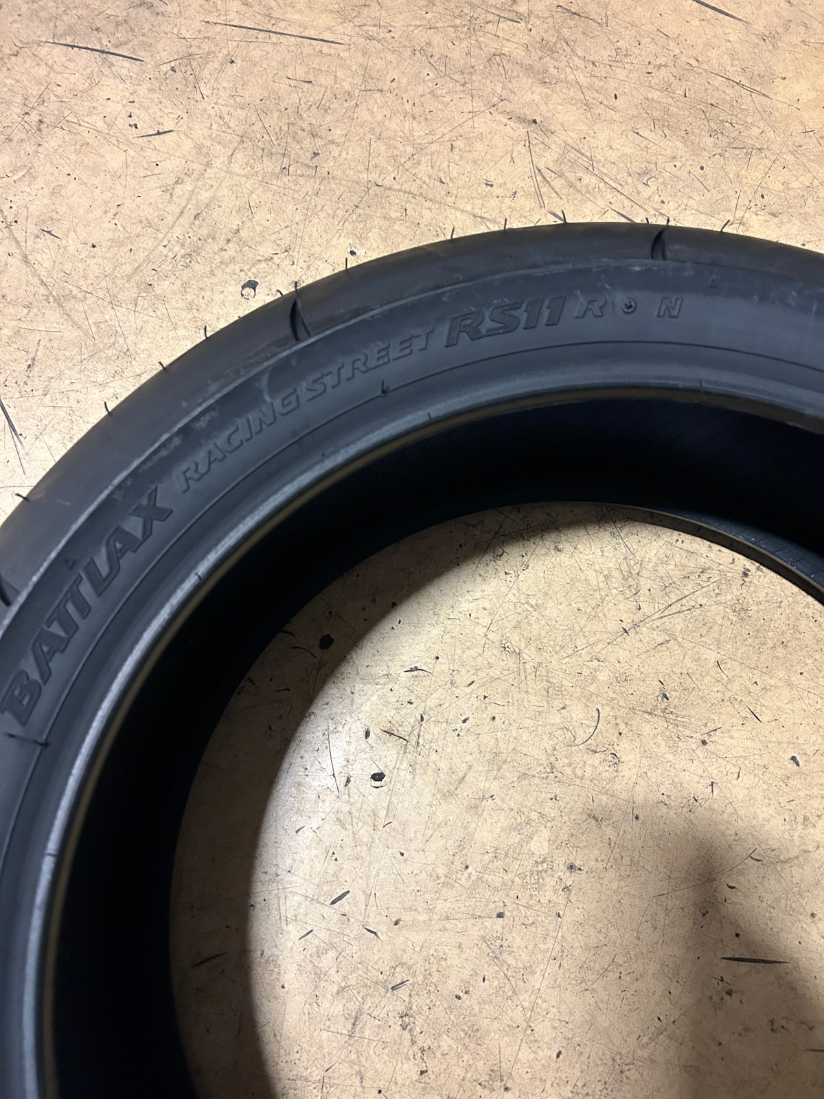 BRIDGESTONE BATTLAX RACING STREET RS11R 200 55 17 78W REAR TIRE 11670