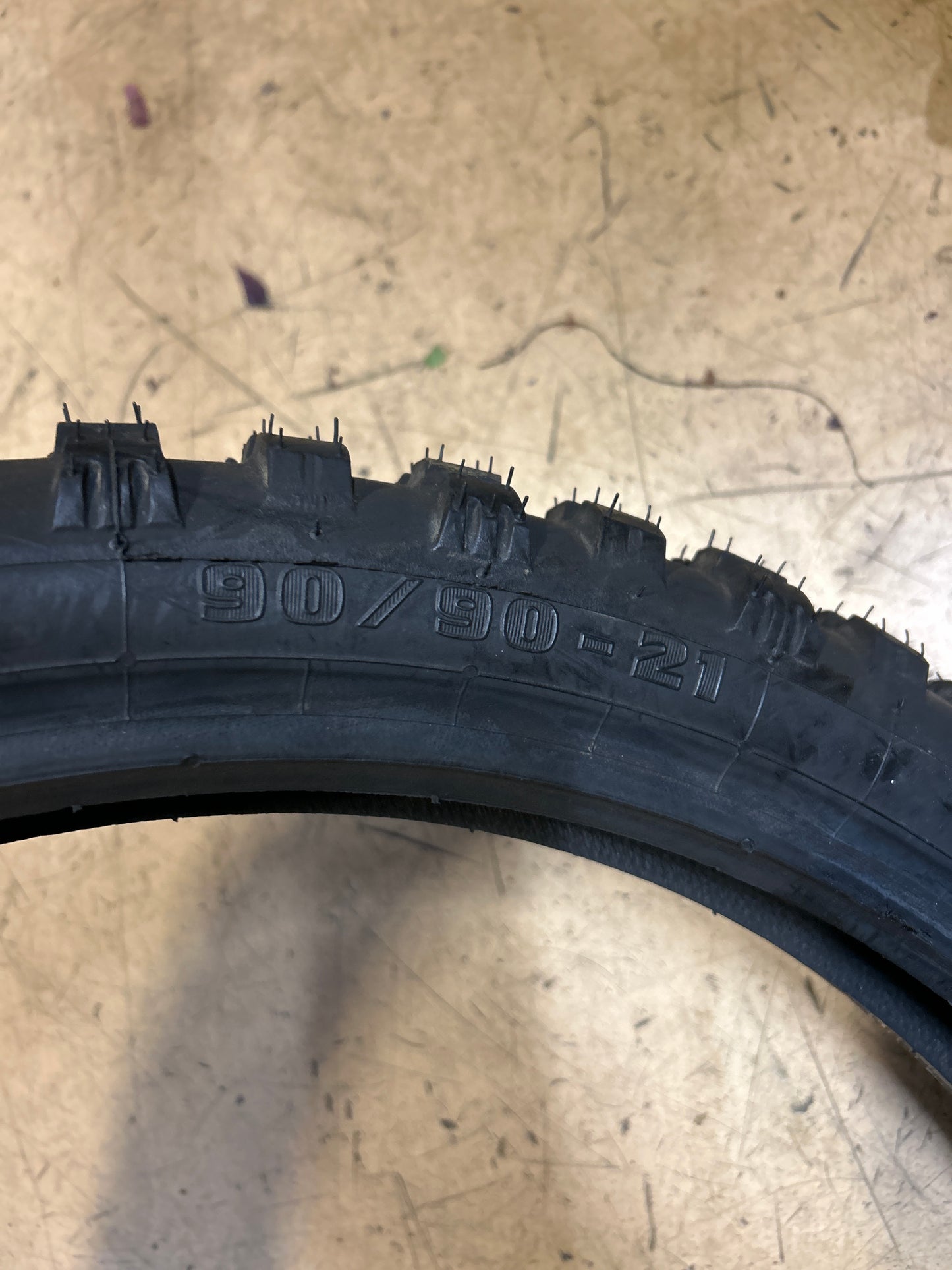 NOS MITAS ENDURO TRAIL E-09 BSW 90 90 21 54R FRONT TIRE 417395