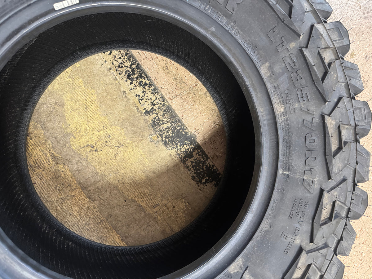 GLADIATOR XCOMP M/T BSW LT 285 70 17 126/123Q 10PLY MUD TERRAIN TIRE 1932267873