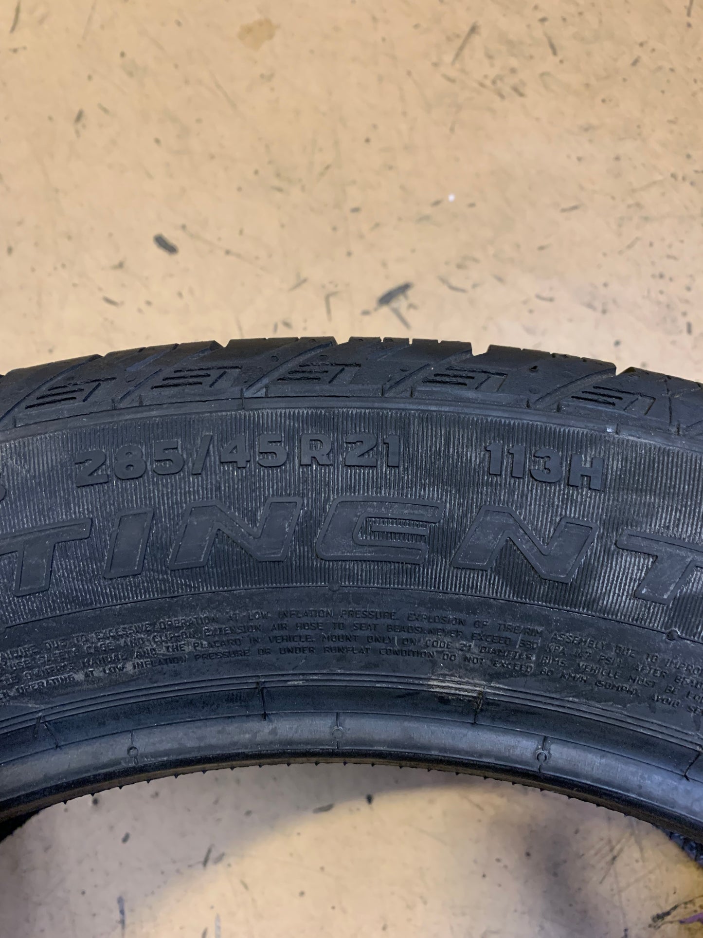 CONTINENTAL CROSSCONTACT LX SPORT SRR BSW P 285 45 21 113H XL TIRE 15508070000