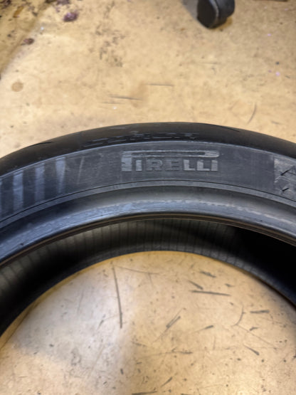 PIRELLI DIABLO ROSSO IV CORSA BSW 190 55 17 75W REAR MOTORCYCLE TIRE TIRE 3978100