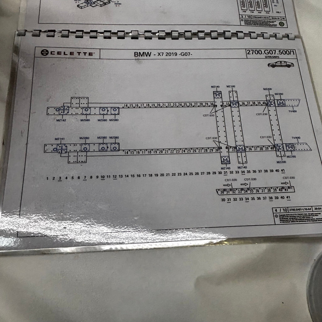 CELETTE CAR LIFE SOLUTIONS BMW X7 (G07) JIGS 2700.G07.500/1
