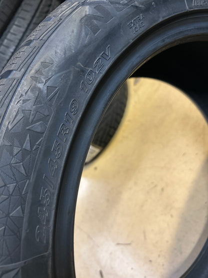 2 NEXEN WINGUARD SPORT 2 BSW P 245 45 19 102V XL WINTER TIRE 16023NXK