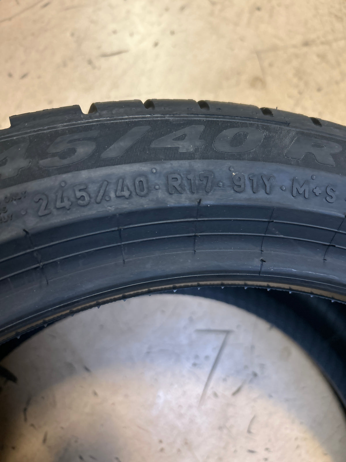 PIRELLI P ZERO AS PLUS 3 BSW P 245 50 17 91Y ALL SEASON TIRE 4083400