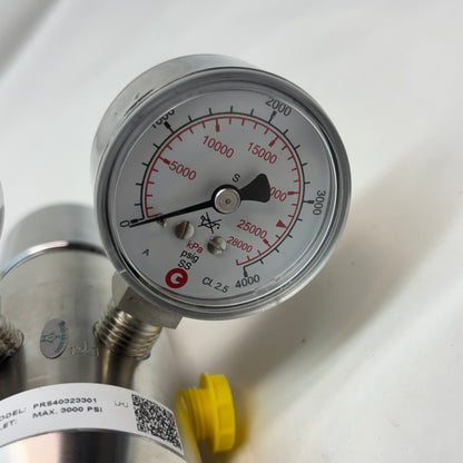 PROSPEC BY LINDE GAS REGULATOR MAX 300PSI MODEL PRS40323301 SERIAL:11091337