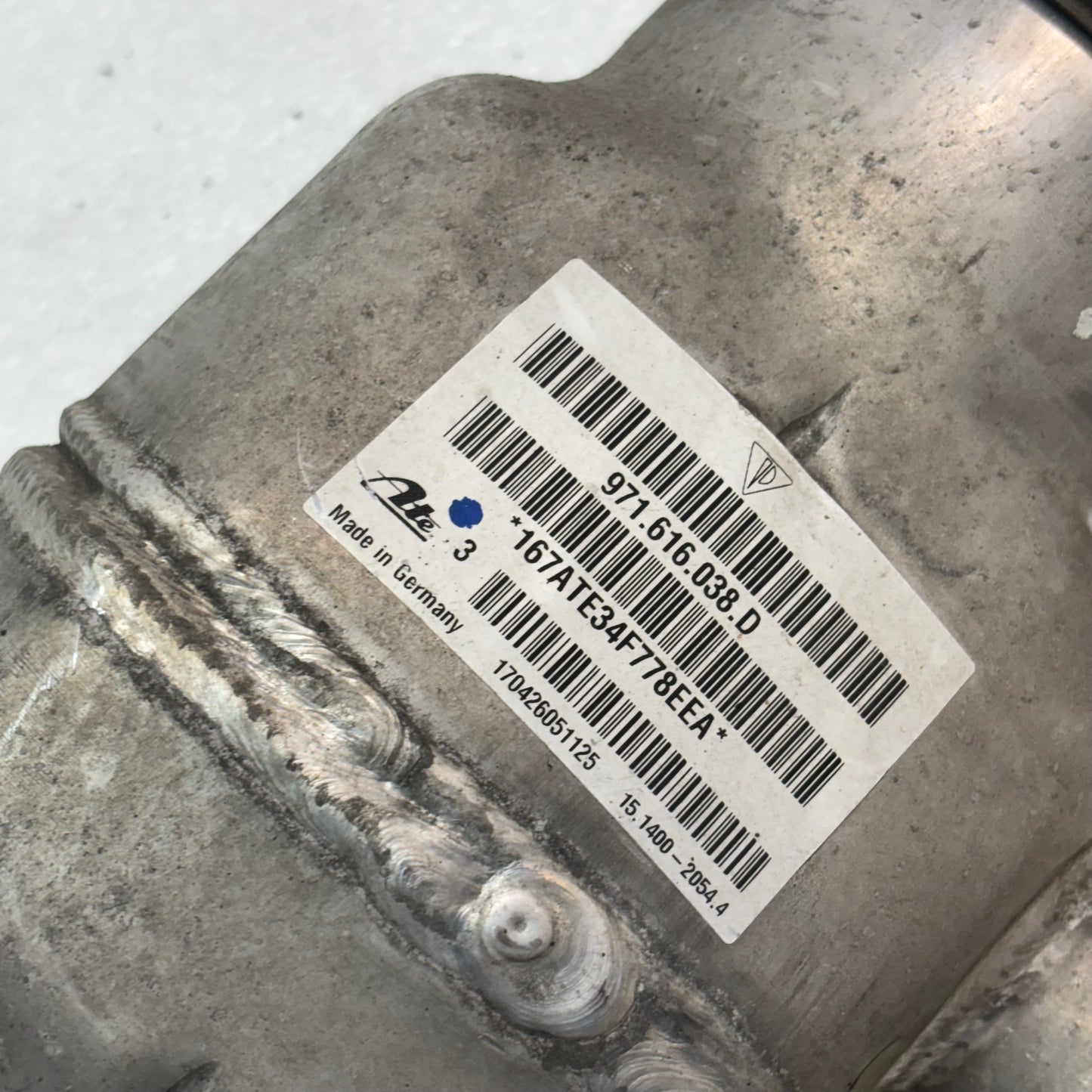 GENUINE 17-22 PORSCHE PANAMERA 971 FRONT AIR SUSPENSION STRUTS SHOCKS