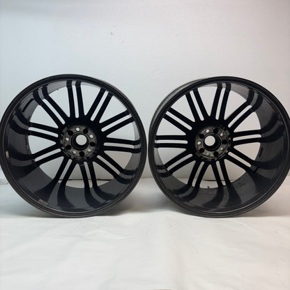 GENUINE PORSCHE MACAN 21 INCH STAGGERED SET F:21X9 ET26 R:21X10 ET26 WHEELS