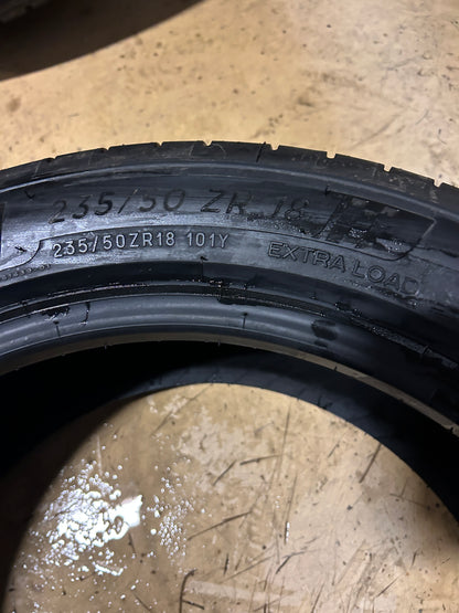 MICHELIN PILOT SPORT ALL SEASON 4 BSW P 235 50 18 101Y XL UHP TIRE 20421