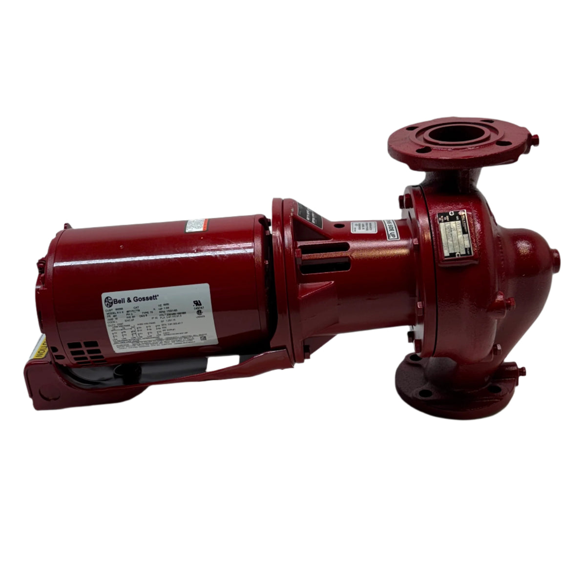 BELL AND GOSSETT MAINTENANCE FREE PUMP 612T SERIES 60 PUMP 1 HP MOTOR 172745LF