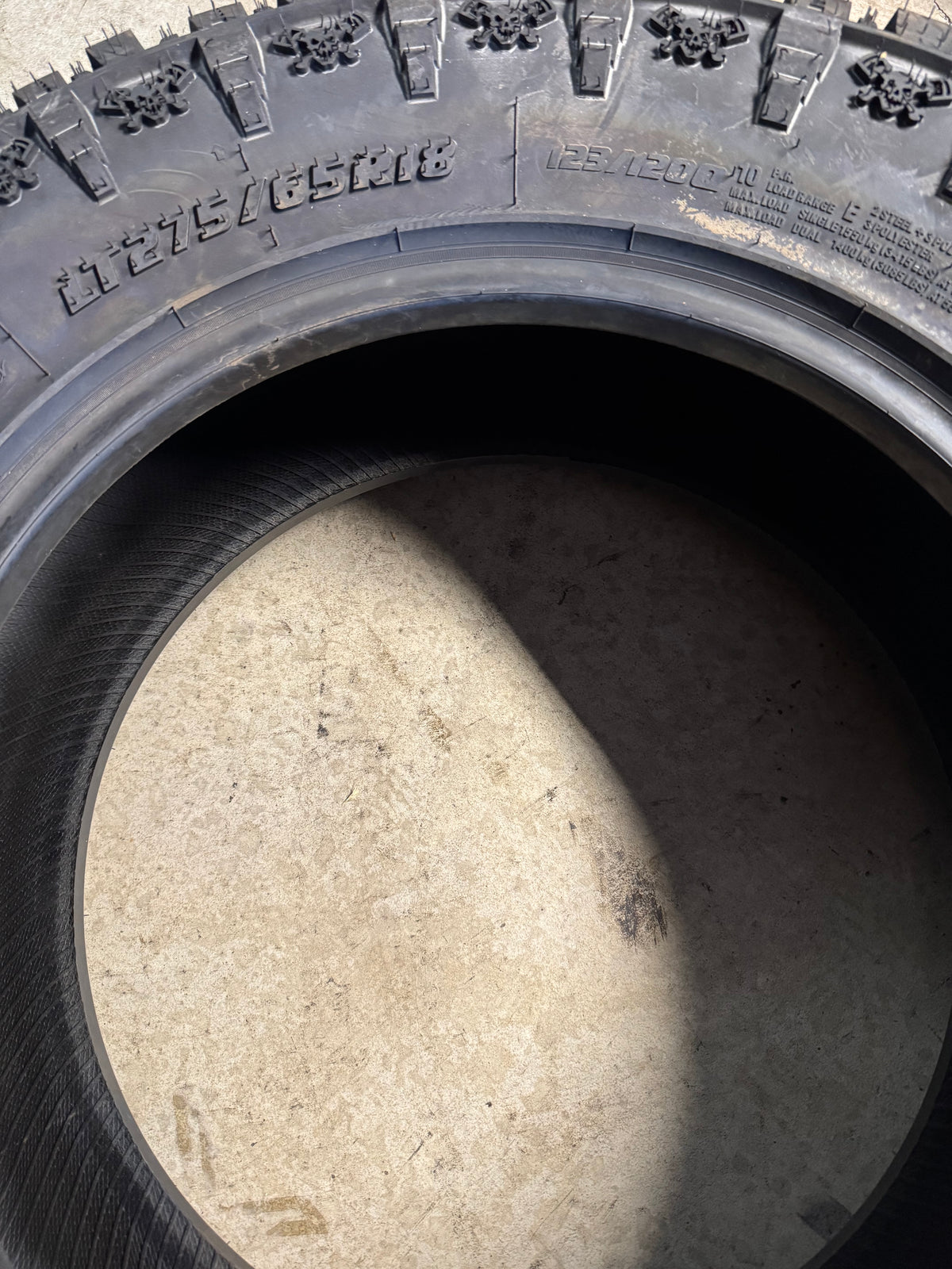 2 NOS PATRIOT RUGGED TERRAIN + BSW LT 275 65 18 123/120Q 10PLY TIRE PASYTH0114