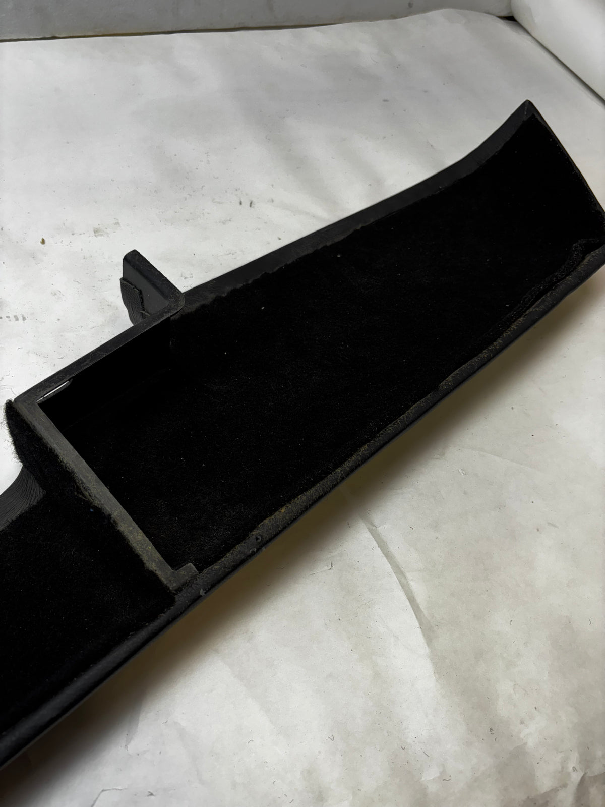 USED GENUINE PORSCHE 911 930 DRIVER DOOR POCKET LEATHER