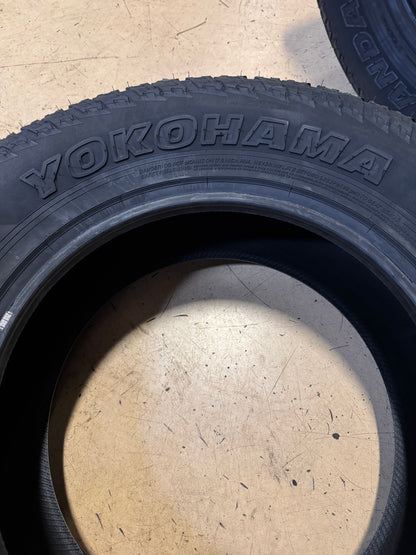 NOS YOKOHAMA GEOLANDAR A/T G015 BSW P 275 65 17 115H ALL TERRAIN TIRE 110101579