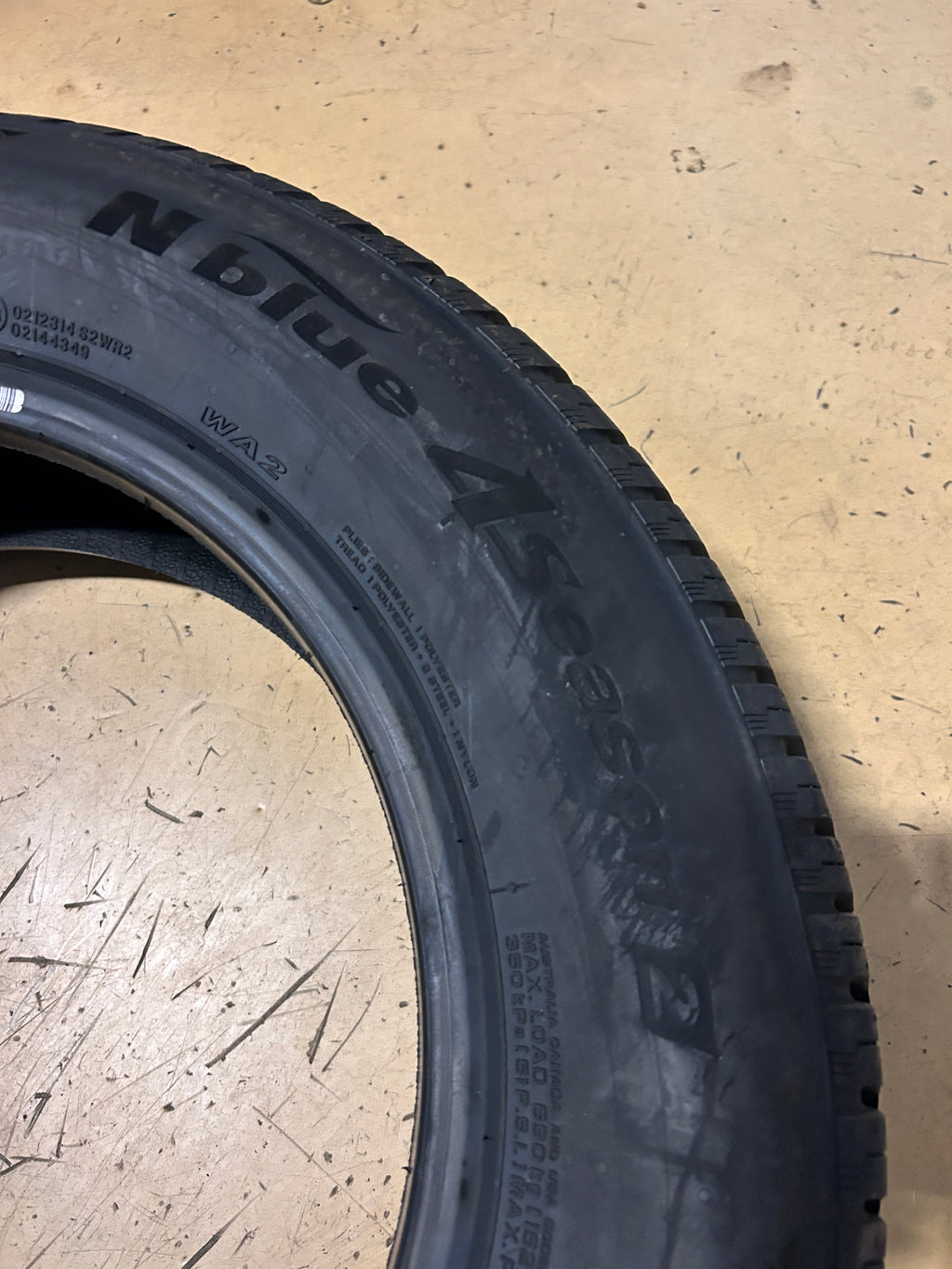 NEXEN NBLUE 4SEASON2 BSW P 205 65 16 95H SL ALL WEATHER TIRE 19174NXK