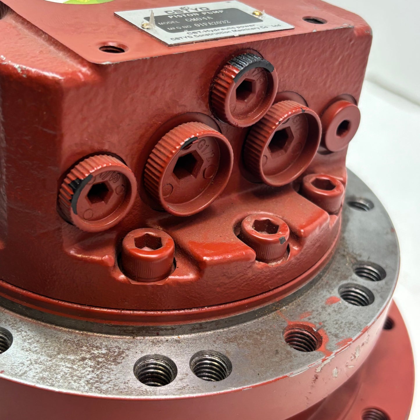 CSTYD PISTON PUMP TRAVEL MOTOR ASSY FOR EXCAVATOR GM04A 01FA2032