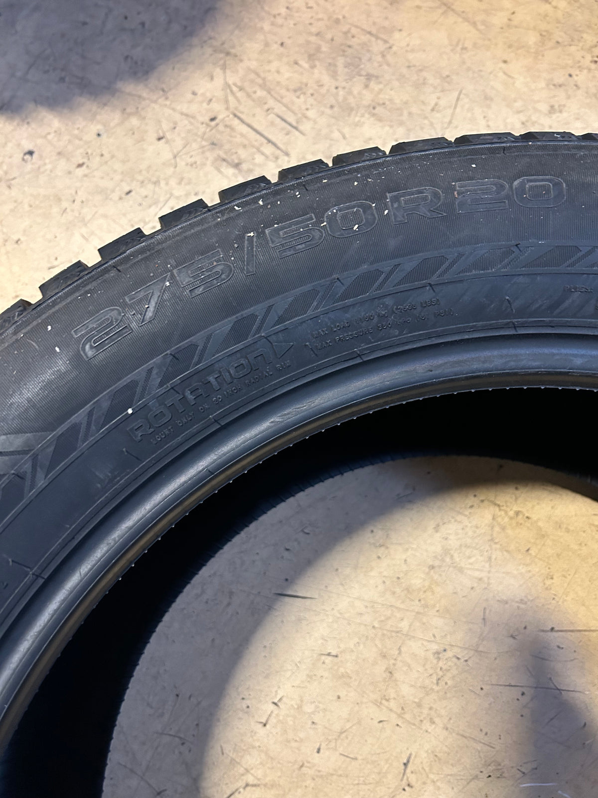 2 NOKIAN HAKKAPELIITTA 10 SUV STUDDED BSW P 275 50 20 113T XL WINTER TIRE TS32516