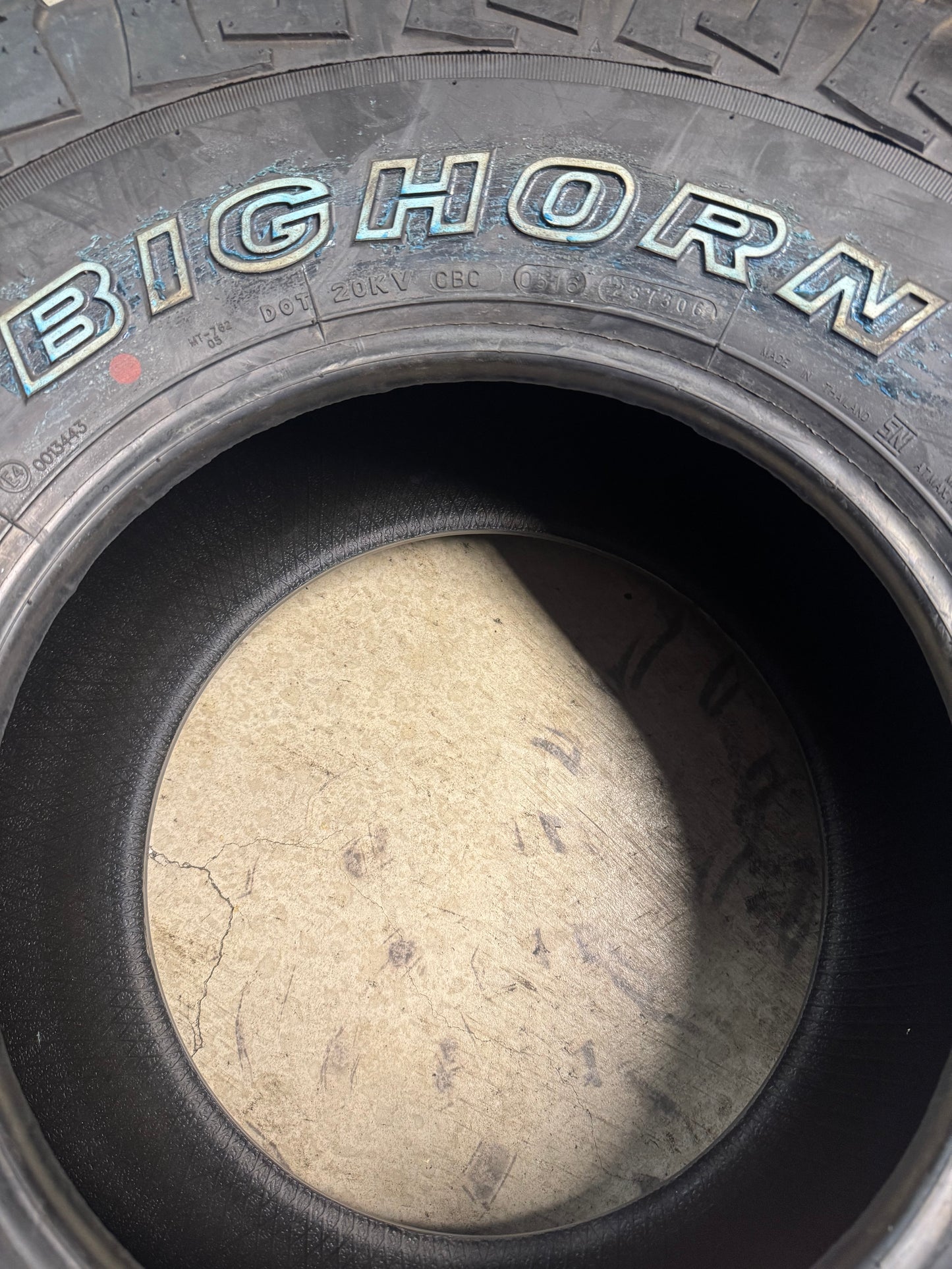 NOS MAXXIS BIGHORN MT-762 OWL LT 35 12.5 15 113Q 6PLY MUD TERRAIN TIRE TL18573000
