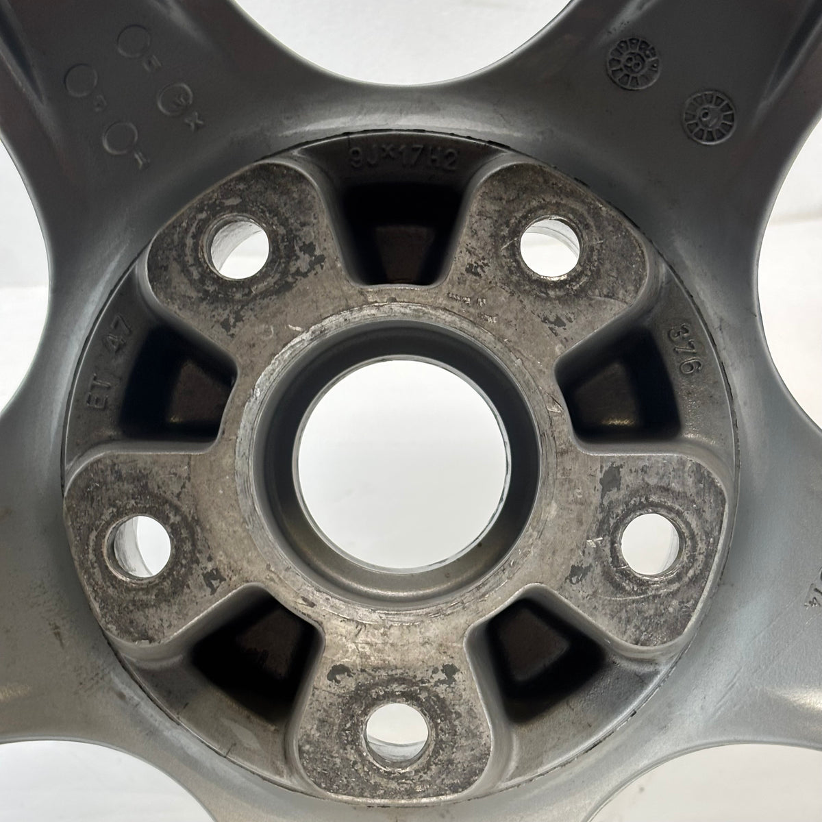 USED CUP 1 STYLE STAGGERED WHEELS FOR PORSCHE R:17X9 ET47 F: 17X7.5 ET52 MADE IN ITALY