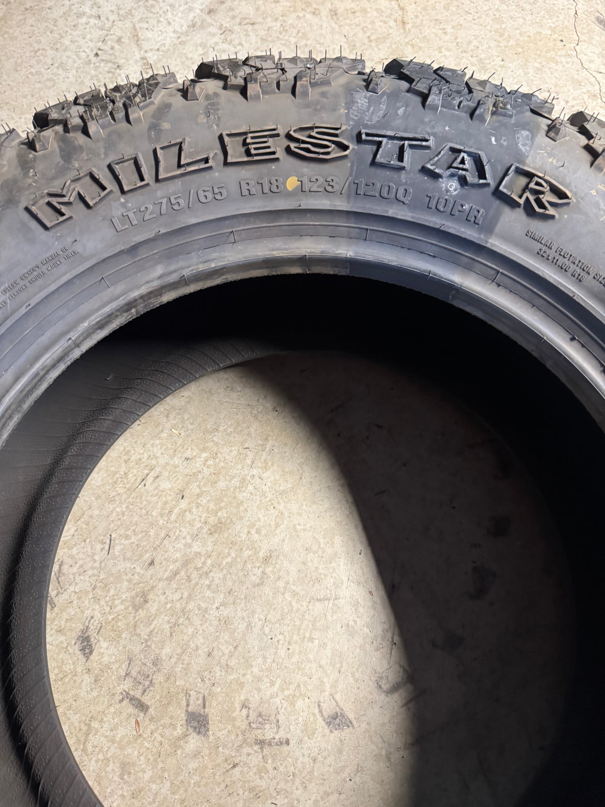 2 NOS MILESTAR PATAGONIA M/T BSW LT 275 65 18 123/120Q 10PLY MUD TERRAIN TIRE 22772501