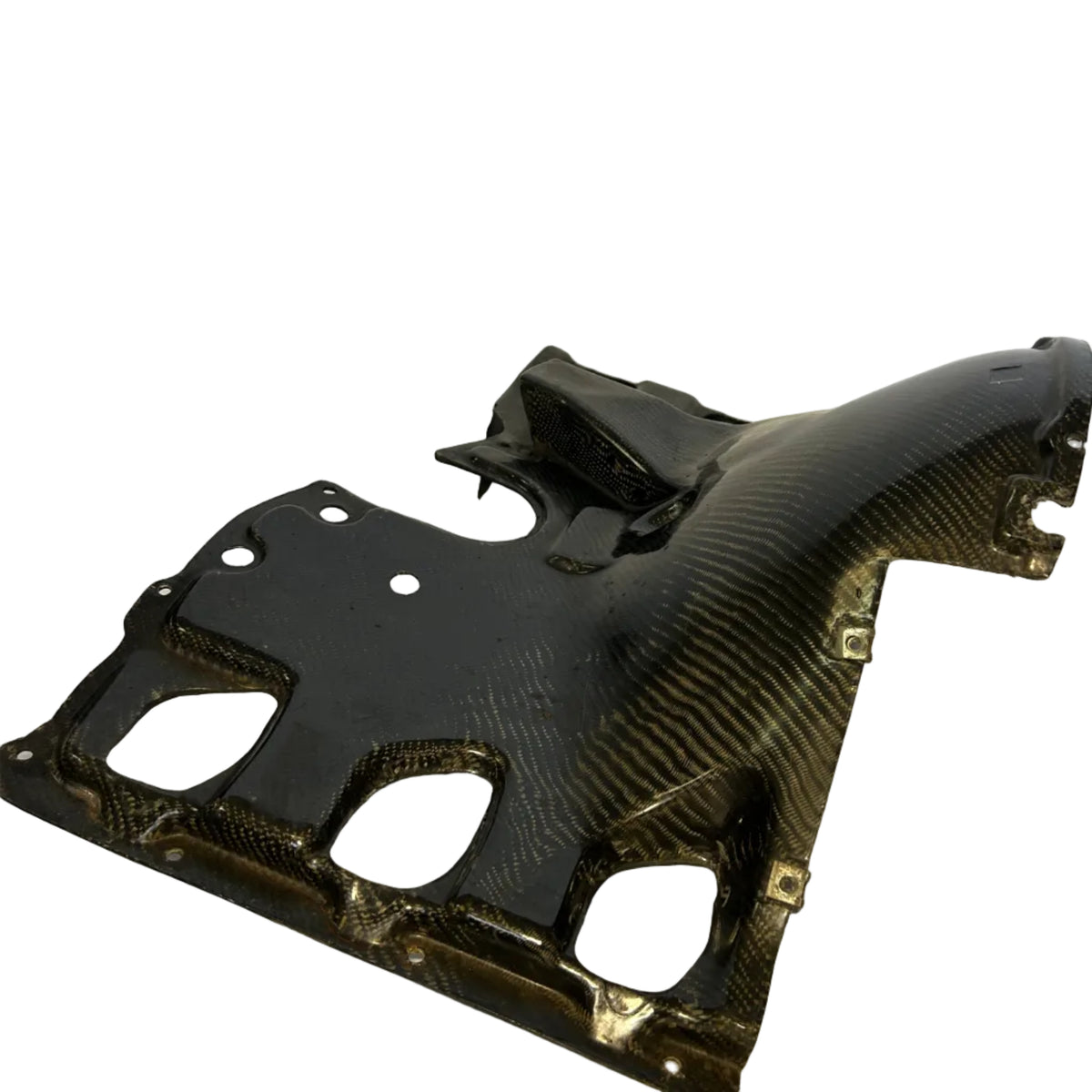 USED PORSCHE 911 FAN SHROUD HOUSING CARBON FIBER