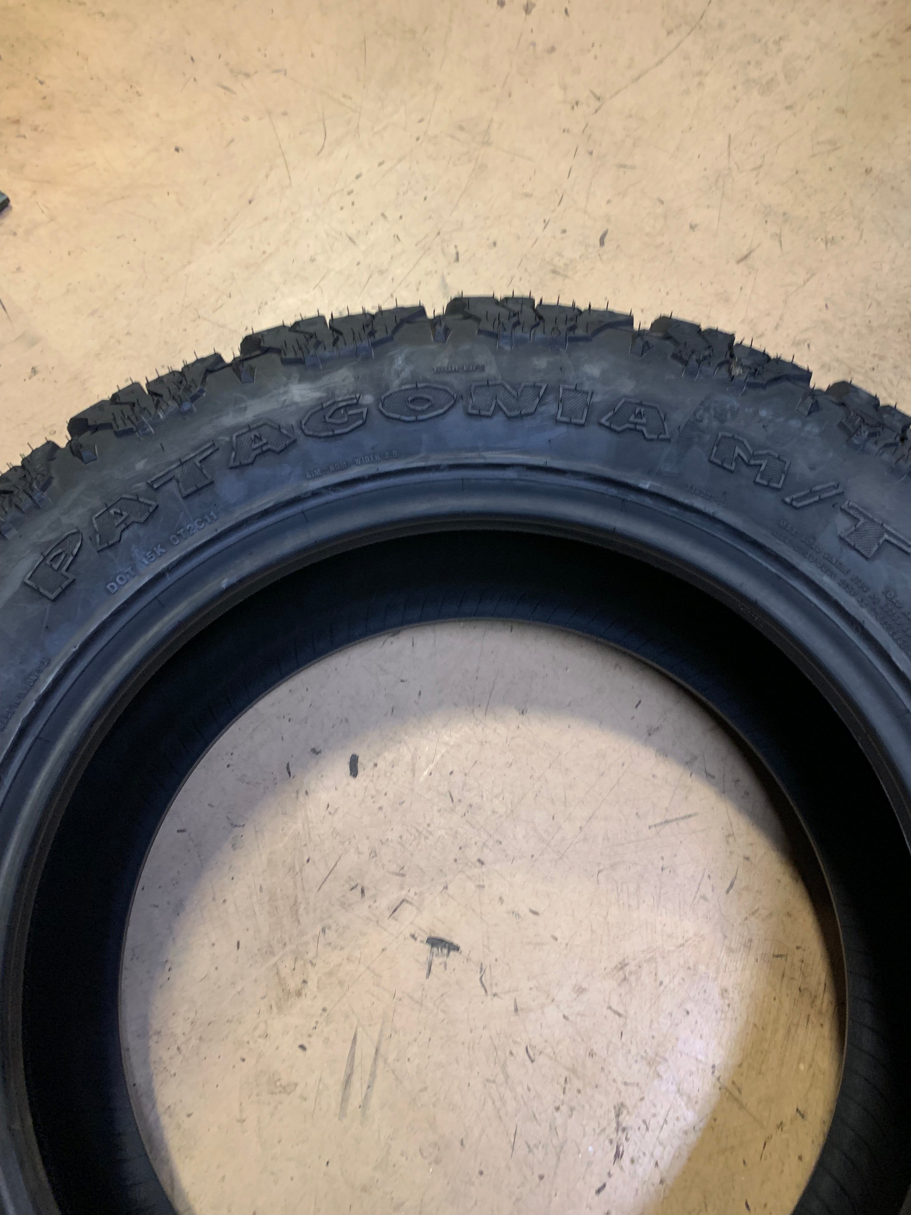 (TODO) (KSL ONLY) 4 MILESTAR PATAGONIA M/T BSW LT 275 65 20 126/123Q 10 PLY MUD TERRAIN TIRE 22689307