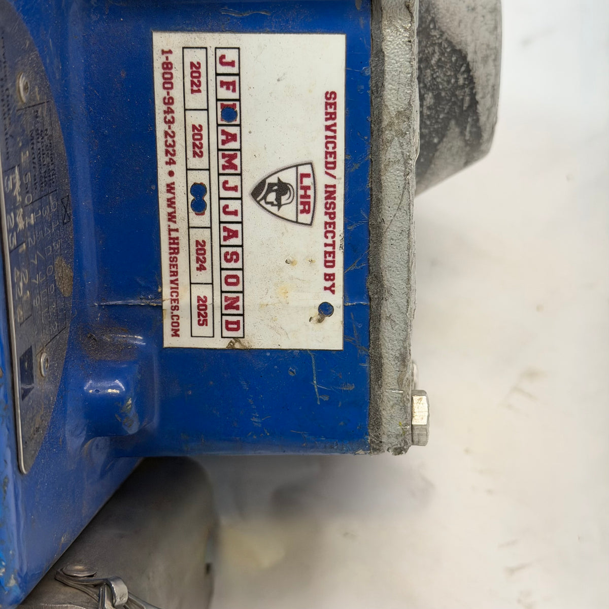 USED DBI-SALA SEALED-BLOK SELF-RETRACTING LIFELINE 3400922, 50 FT, SILVER