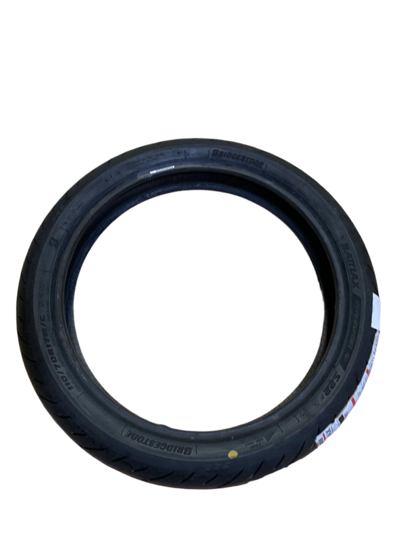 BRIDGESTONE BATTLAX HYPERSPORT S22 BSW 110 70 17 54H FRONT MOTORCYCLE TIRE 11668
