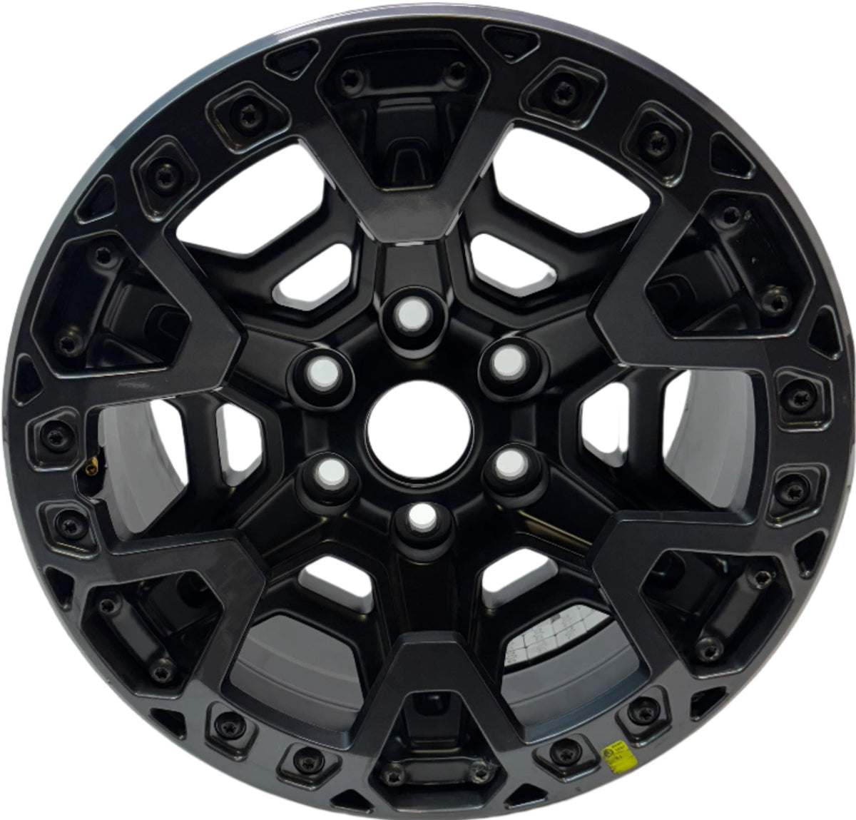 OEM 2025 FORD F150 RAPTOR R BLACK BEADLOCK WHEEL 17X8.5 ET32 RL3V-1007-BA