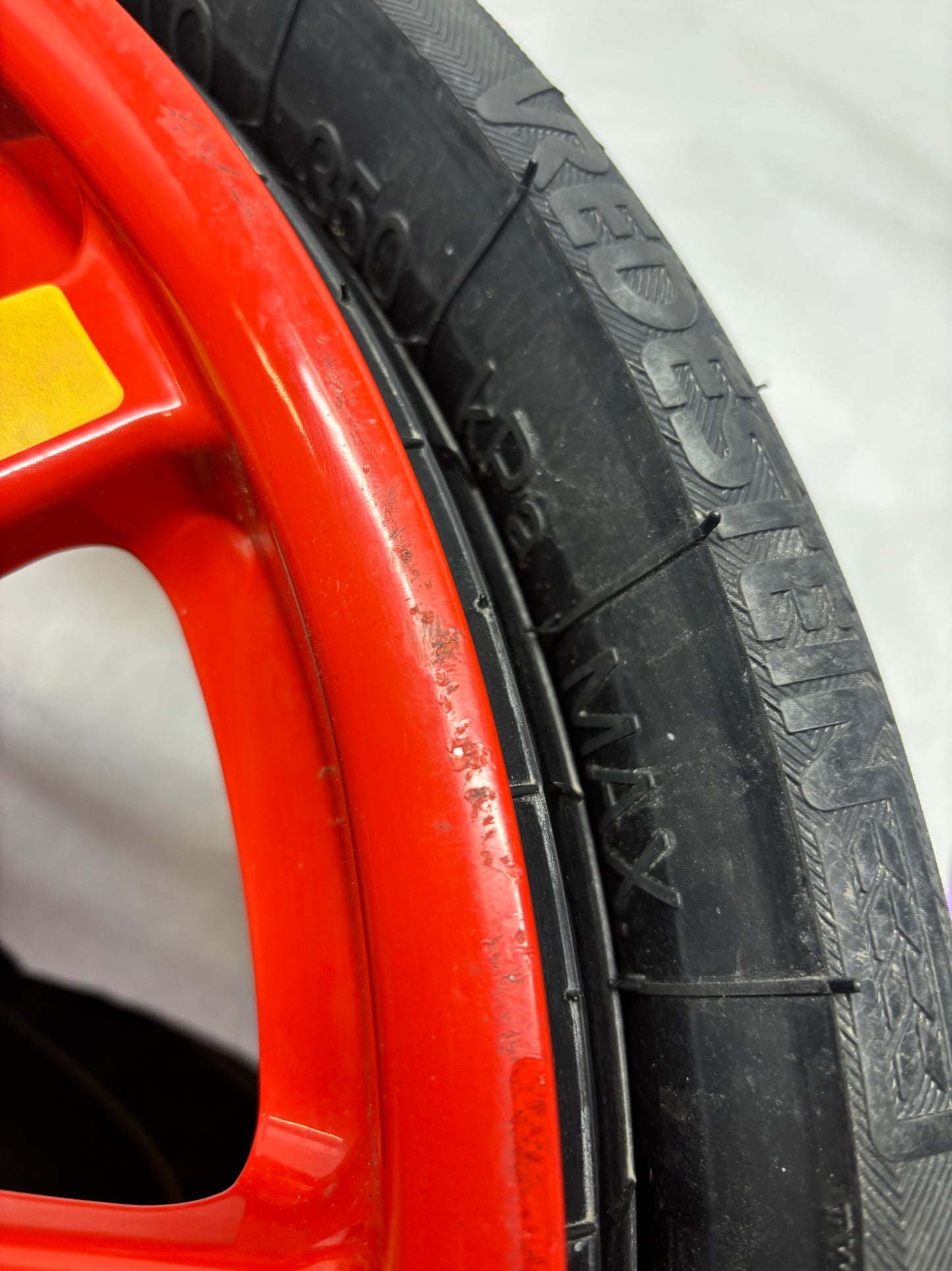 PORSCHE CAYENNE 11-18 SPARE WHEEL 18X6.5 ET28 5X130 TIRE 195/75R18 106P RED 7P0 601 027 A