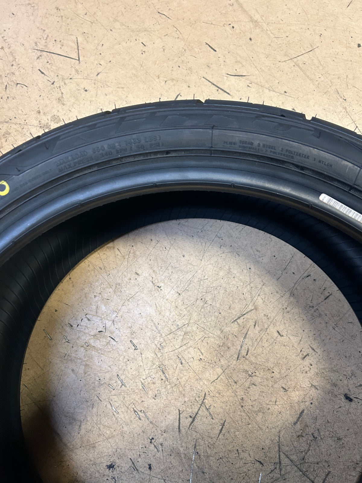 NITTO NT555 G2 BSW P 245 35 19 93W XL UHP TIRE 211790