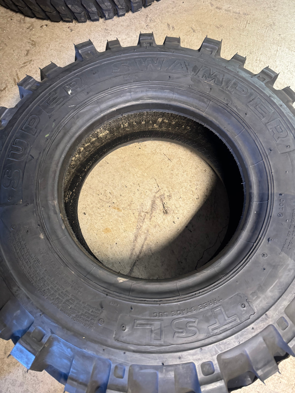 INTERCO SUPER SWAMPER TSL BSW LT 31 10.5 15 6PLY MUD TERRAIN TIRE SAM12