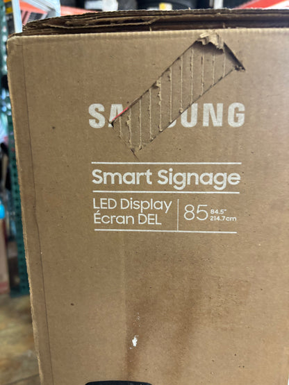SAMSUNG QB85C QBC SERIES 85" UHD 4K HDR COMMERCIAL MONITOR (KSL ONLY