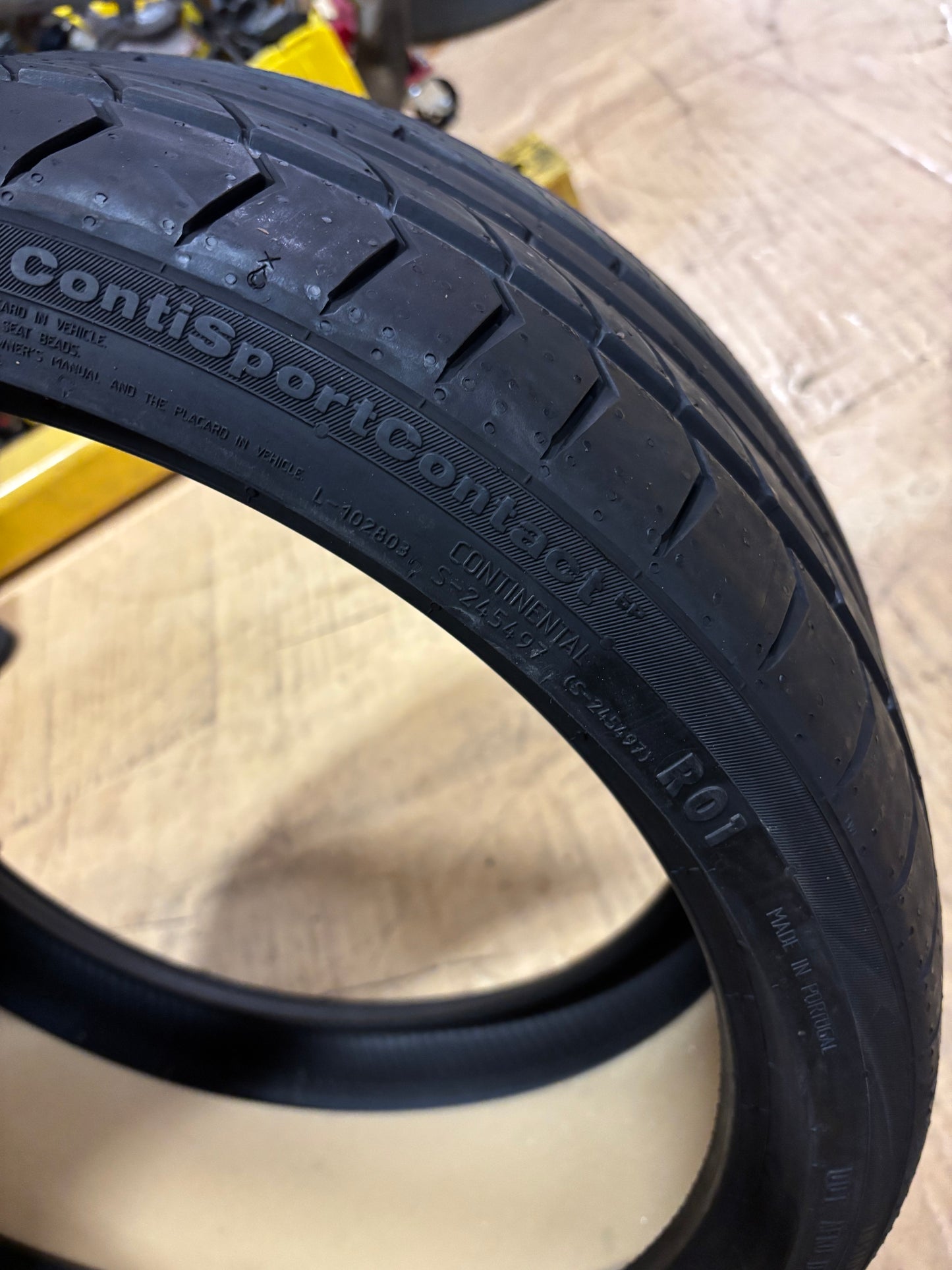 CONTINENTAL CONTISPORTCONTACT 5P RO1 (FOAM) P 265 30 20 94Y XL UHP TIRE 03586300000