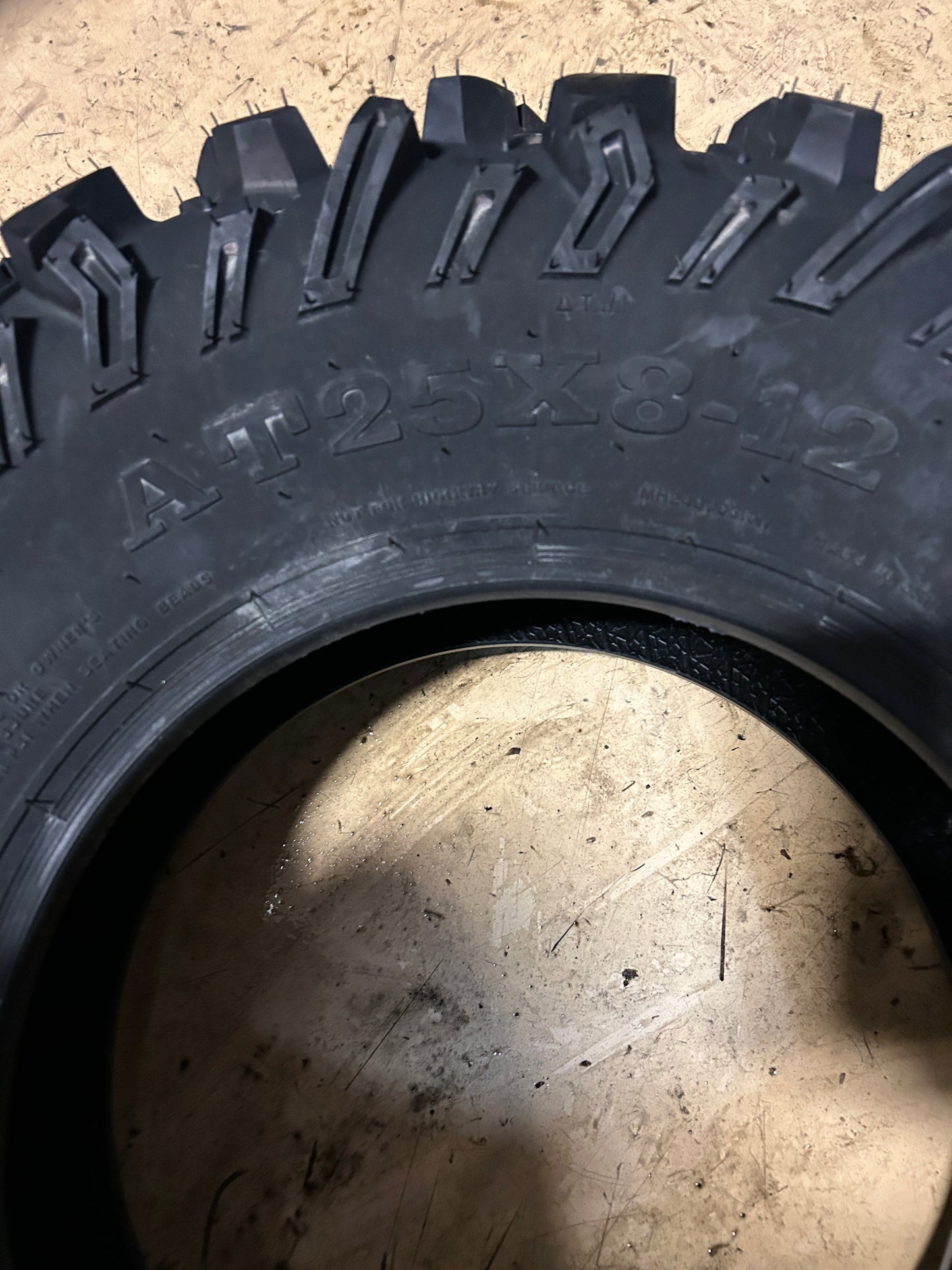 DELETE FORERUNNER TRS BSW AT 25 8 12 43F 6PLY ATV/UTV TIRE 5D815C0001