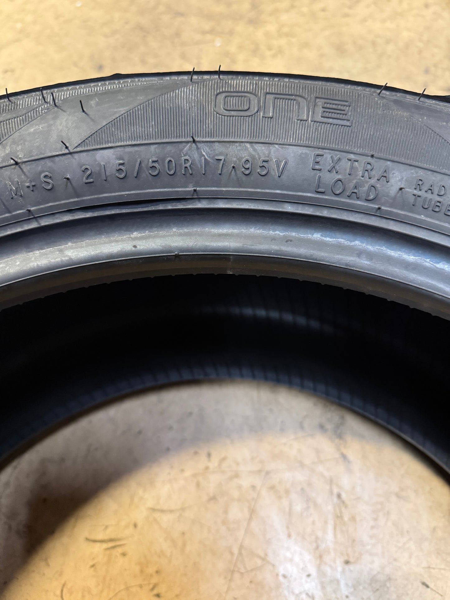 2 NOKIAN ONE BSW P  215 50 17 95V XL ALL SEASON TIRE T431360