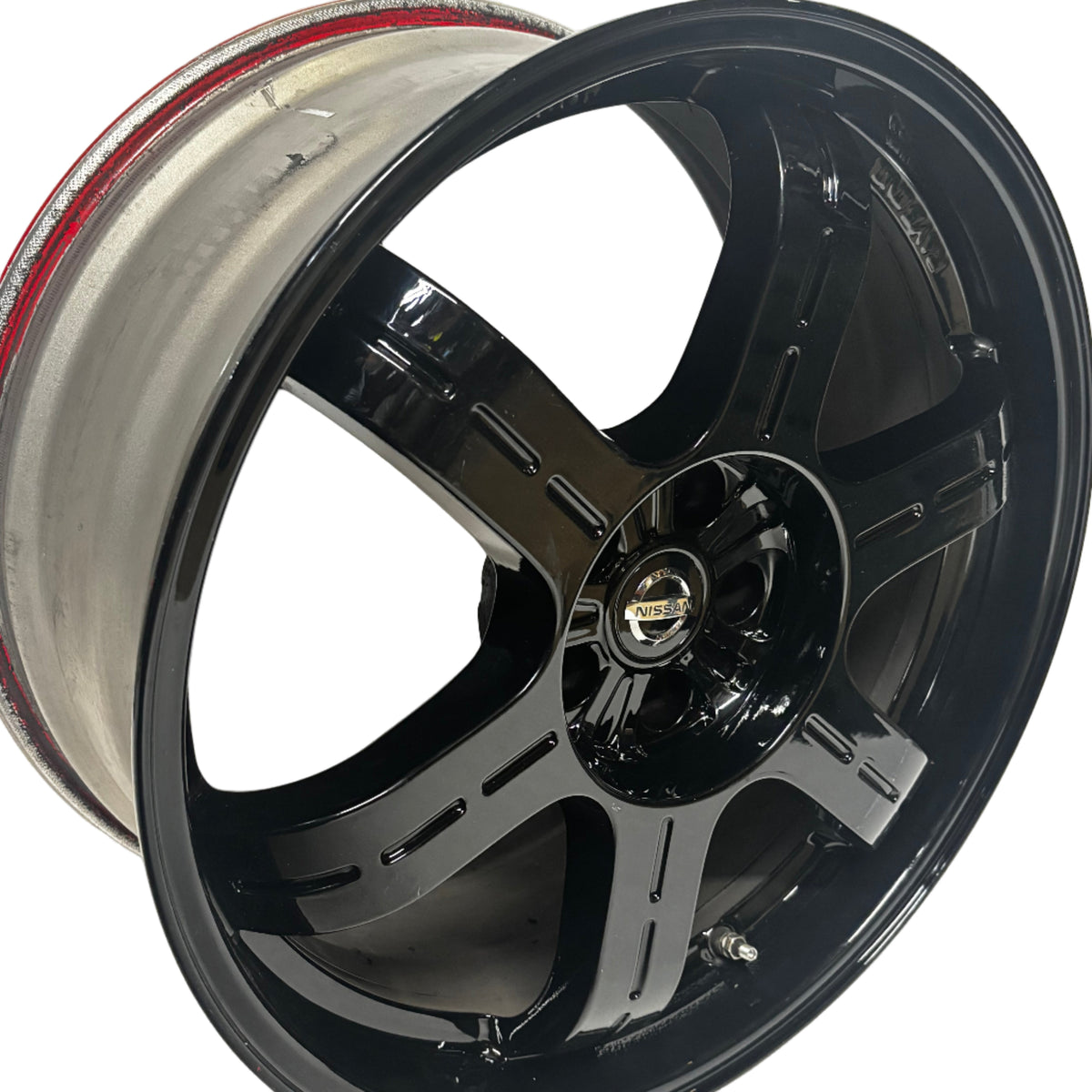 2 USED FRONT REPAINTED NISSAN GTR GT-R R35 20X9.5 ET45 5X4.5
