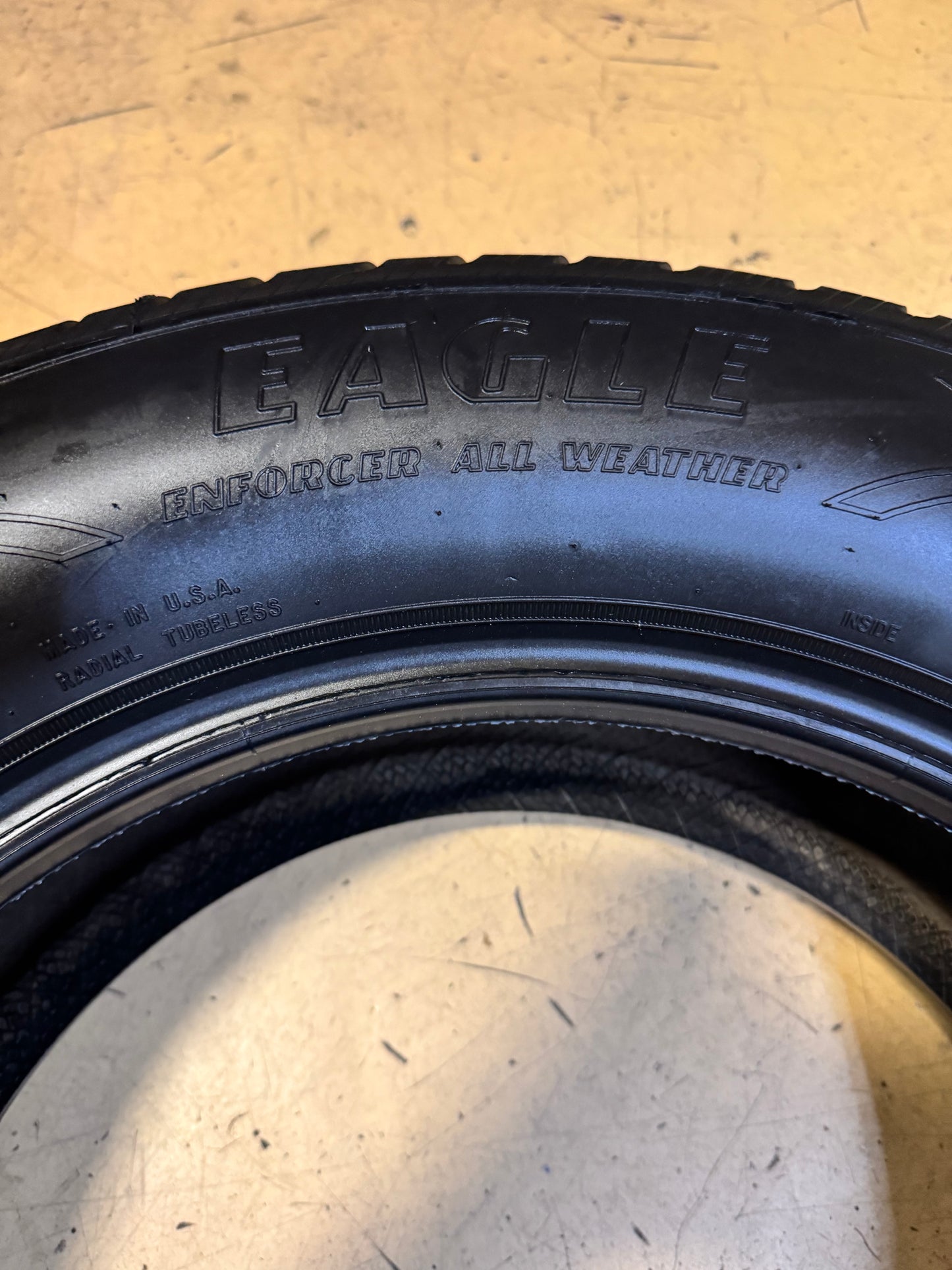 2 GOODYEAR EAGLE ENFORCER ALL WEATHER BSW P 255 60 18 108V TIRE 732005563