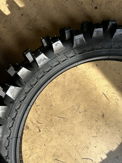 IRC M5B EVO SOFT TERRAIN BSW 100 90 19 57M REAR DIRT BIKE TIRE T10336