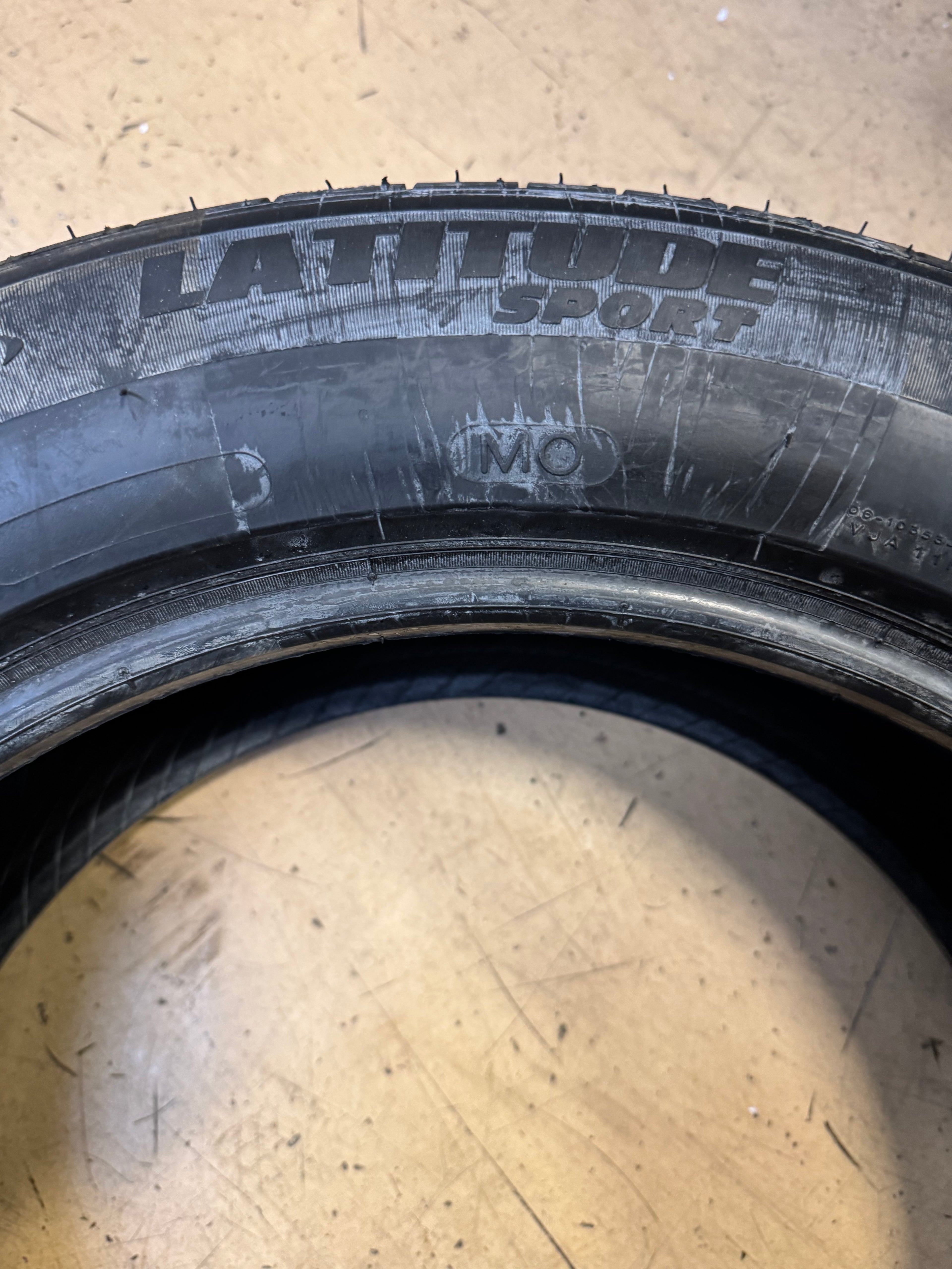 NOS MICHELIN LATITUDE SPORT MO BSW P 275 50 20 109W SUMMER UHP TIRE 13782